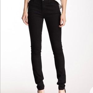 2 for $25 Bundle to Save- Black cigarette leg Earnest Sewn high waisted jean
